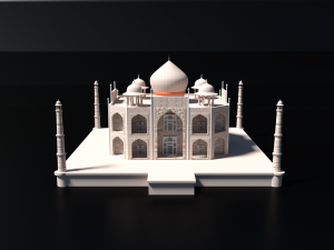 tajmahal 3D 모델