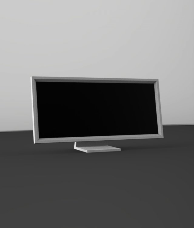 monitor 3D Model .c4d .max .obj .3ds .fbx .stl .blend 