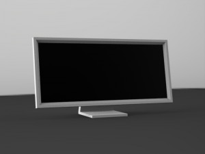 monitor 3Dモデル