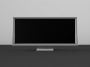 monitor 3D Model