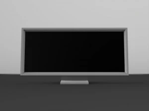monitor 3D Model