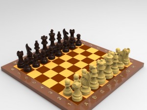 chess 3Dモデル