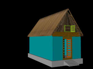 simple home 3D Model