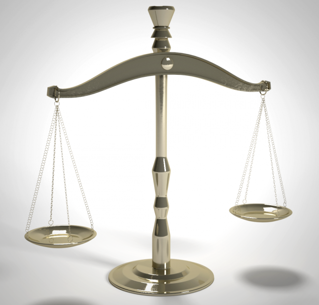 antique scales Modello 3D .c4d .max .obj .3ds .fbx .stl .blend 