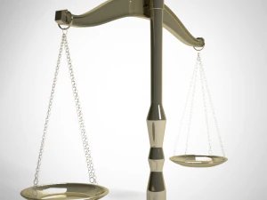 antique scales 3D Model