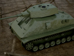 old tank 3D Model