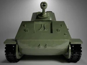 old tank 3D Model