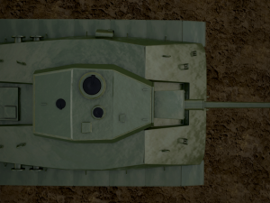old tank 3D Модель