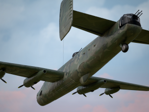 handley page halifax mk iii bomber 3D 模型
