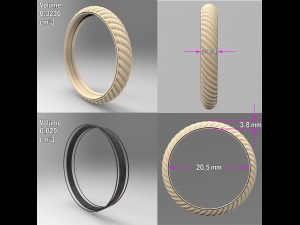 jewelry ring 3d model Model 3D
