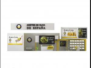 exhibition stand 3D Model