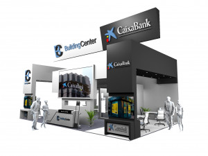 exhibition stand 13x8 Modelo 3D