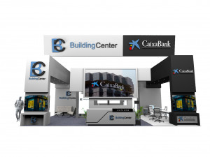 exhibition stand 13x8 3D Model