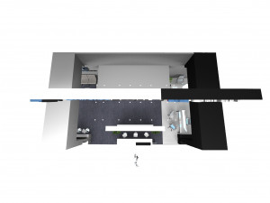 exhibition stand 13x8 3D Model