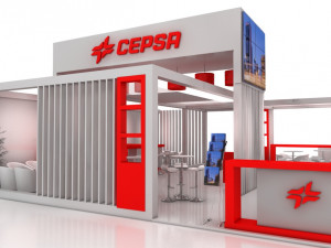 exhibition stand 3D Модель