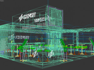 exhibition stand 3D Модель