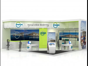 exhibition stand 3D Model