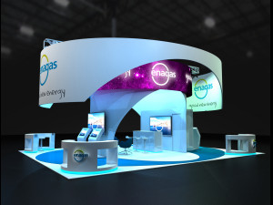 exhibition stand 11x9 3D Model