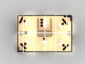 exhibition stand 14x10 Modèle 3D