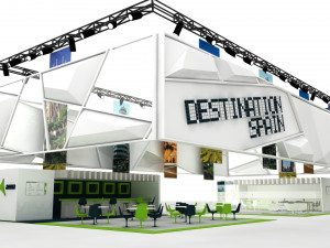 exhibition stand 25x12 3D Model