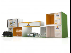 выставочный стенд 3D Модель