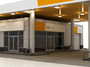 oil shop 3D Model