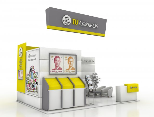 exhibition stand 3D Model .c4d .max .obj .3ds .fbx .stl .blend 