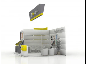 exhibition stand 3D Model