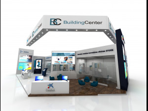 exhibition stand 3D 模型