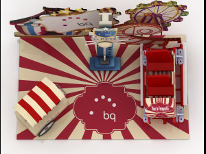 exhibition stand 3Dモデル
