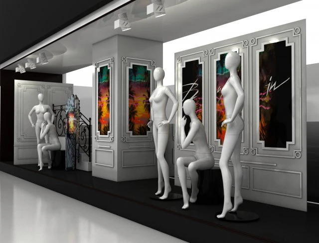 showcase shop 3D Model .c4d .max .obj .3ds .fbx .stl .blend 