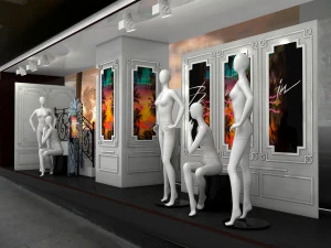 showcase shop 3D Model