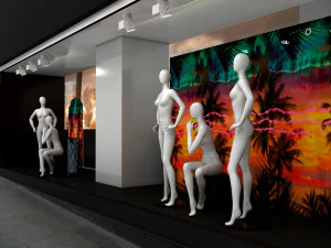 showcase shop 3D Model