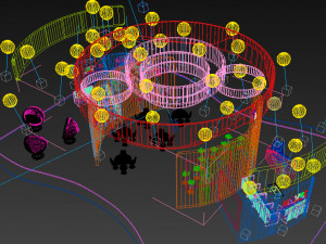 exhibition stand 20x12 3D 모델