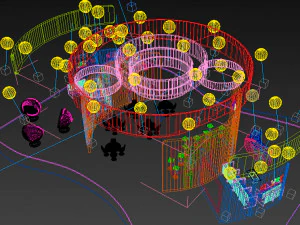 exhibition stand 20x12 3D Model