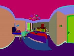 panorama nordic style family bedroom space 01 3D 模型