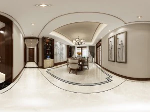 cozinha panor&acirc;mica antiga em estilo chin&ecirc;s com espa&ccedil;o de cozinha 08 Modelo 3D