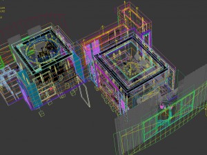 panorama antique chinese style family living room restaurant 03 Modelo 3D