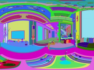 panorama antique chinese style family living room restaurant 06 Modelo 3D