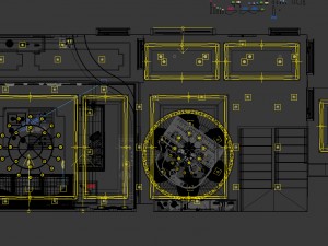 panorama antique chinese style family living room restaurant 06 Modelo 3D