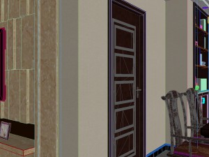 panorama antique chinese style family living room restaurant 07 Modelo 3D