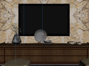 panorama antique chinese style family living room restaurant 15 Modelo 3D
