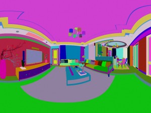panorama antique chinese style living room restaurant space 17 Modèle 3D