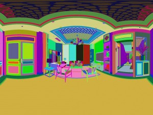 panorama antique chinese style living room restaurant space 25 Modelo 3D