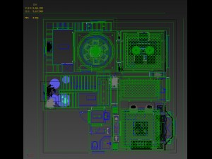 panorama antique chinese style living room restaurant space 25 Modelo 3D
