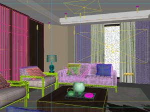 panorama antique chinese style living room restaurant space 43 Modelo 3D
