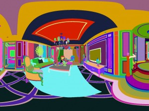 panoramic 360 deluxe european family living room restaurant 04 Modèle 3D
