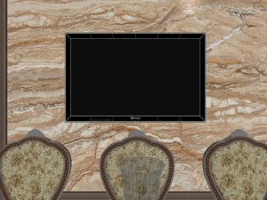 panoramic 360 deluxe european family living room restaurant 10 3D Model