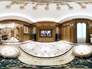 panoramic 360 deluxe european family living room restaurant 11 Modèle 3D