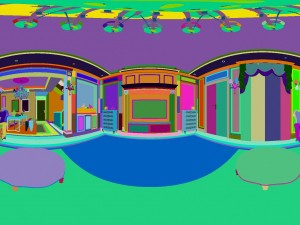 panoramic 360 deluxe european family living room restaurant 11 3Dモデル